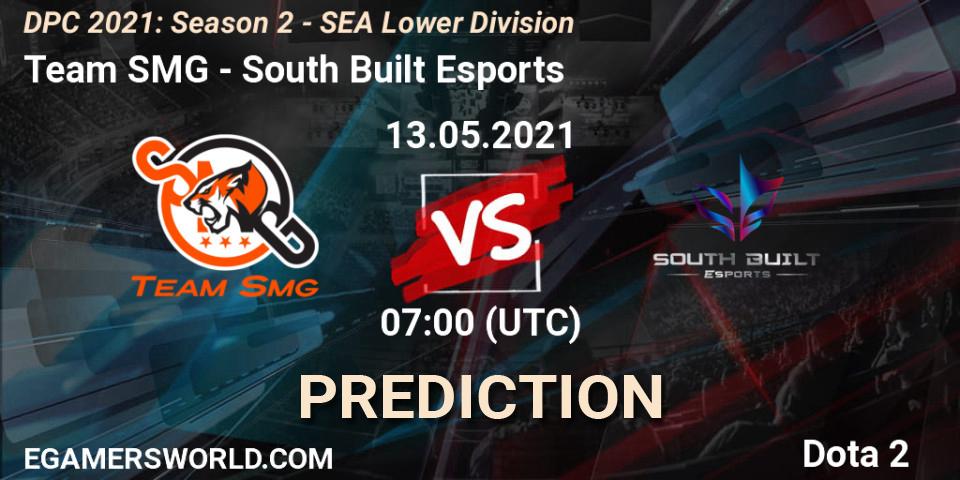 Team SMG - South Built Esports: Maç tahminleri. 13.05.2021 at 06:20, Dota 2, DPC 2021: Season 2 - SEA Lower Division