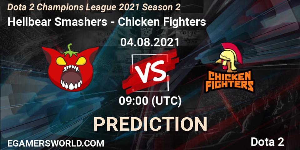 Hellbear Smashers - Chicken Fighters: Maç tahminleri. 04.08.2021 at 09:02, Dota 2, Dota 2 Champions League 2021 Season 2