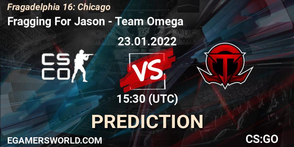 Fragging For Jason - Omega: Maç tahminleri. 23.01.2022 at 15:30, Counter-Strike (CS2), Fragadelphia 16: Chicago