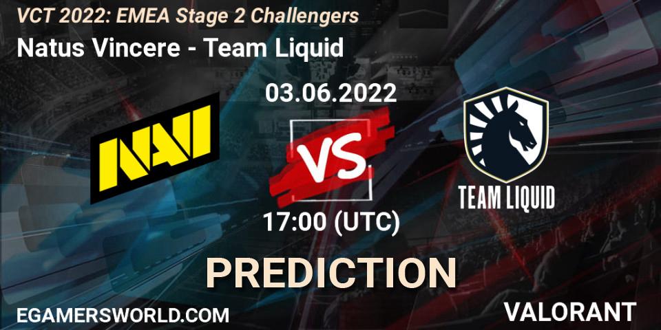 Natus Vincere - Team Liquid: Maç tahminleri. 03.06.22, VALORANT, VCT 2022: EMEA Stage 2 Challengers