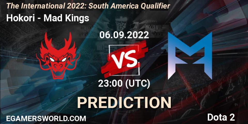 Hokori - Mad Kings: Maç tahminleri. 06.09.2022 at 22:28, Dota 2, The International 2022: South America Qualifier