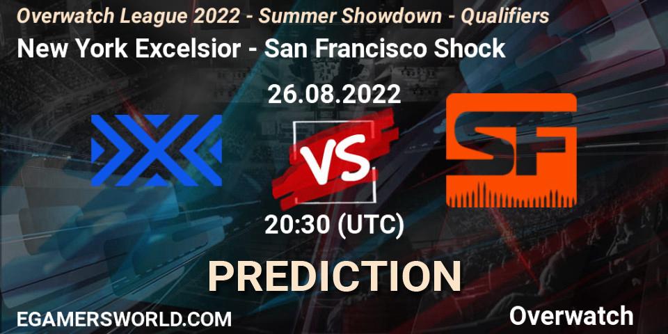 New York Excelsior - San Francisco Shock: Maç tahminleri. 26.08.22, Overwatch, Overwatch League 2022 - Summer Showdown - Qualifiers
