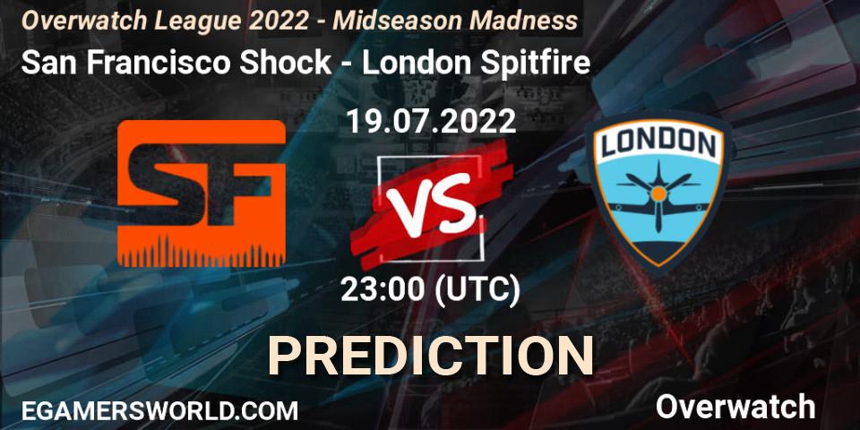 San Francisco Shock - London Spitfire: Maç tahminleri. 20.07.22, Overwatch, Overwatch League 2022 - Midseason Madness
