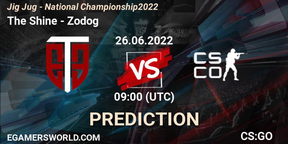 The Shine - Zodog: Maç tahminleri. 26.06.2022 at 09:00, Counter-Strike (CS2), Jig Jug - National Championship 2022
