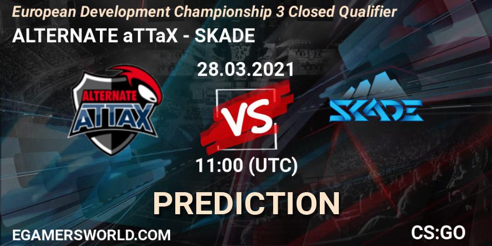 ALTERNATE aTTaX - SKADE: Maç tahminleri. 28.03.2021 at 11:00, Counter-Strike (CS2), European Development Championship 3 Closed Qualifier