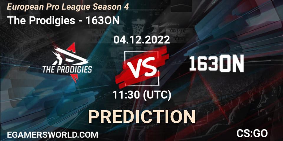 The Prodigies - 163ON: Maç tahminleri. 04.12.2022 at 11:30, Counter-Strike (CS2), European Pro League Season 4