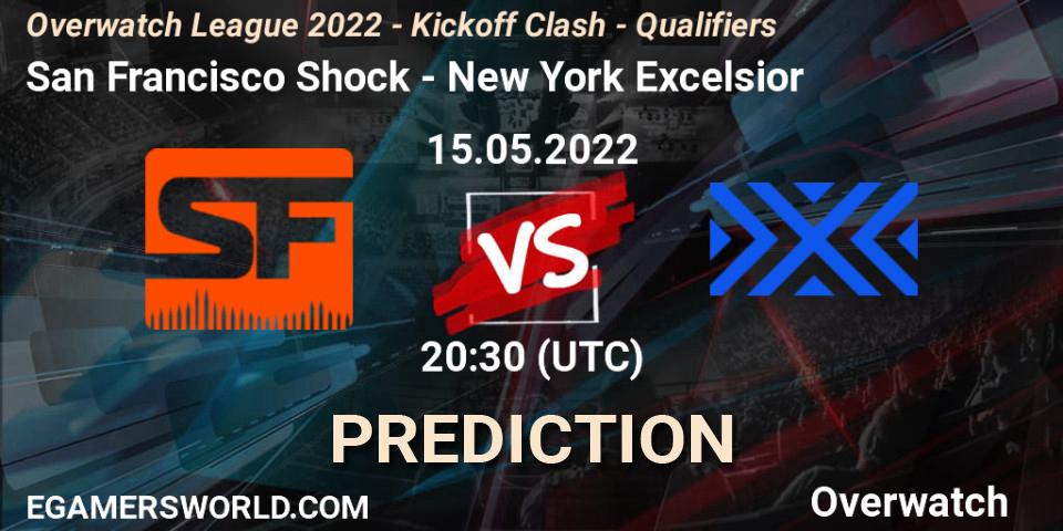 San Francisco Shock - New York Excelsior: Maç tahminleri. 15.05.22, Overwatch, Overwatch League 2022 - Kickoff Clash - Qualifiers