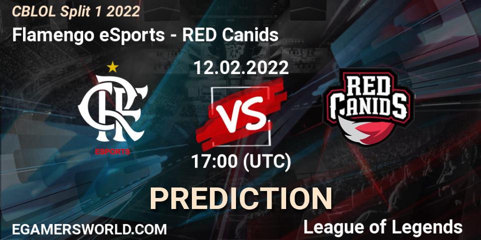 Flamengo eSports - RED Canids: Maç tahminleri. 12.02.2022 at 17:00, LoL, CBLOL Split 1 2022