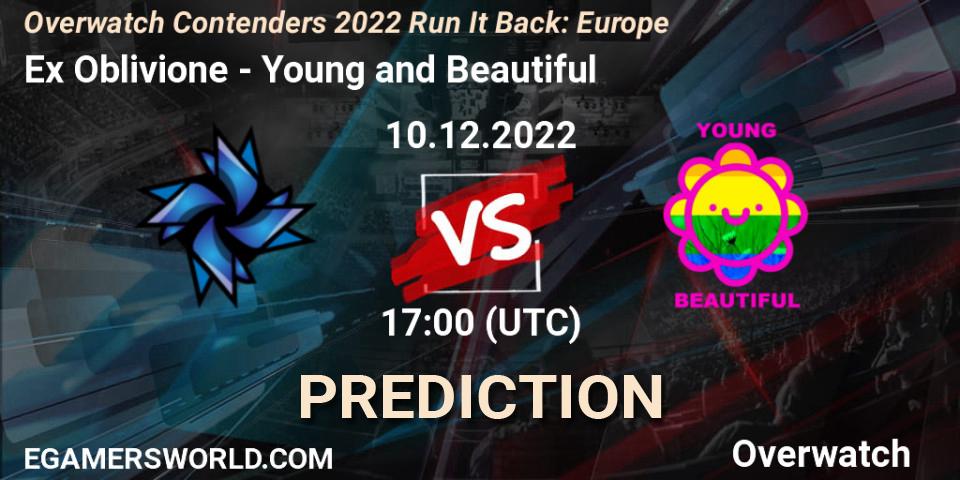 Ex Oblivione - Young and Beautiful: Maç tahminleri. 10.12.22, Overwatch, Overwatch Contenders 2022 Run It Back: Europe