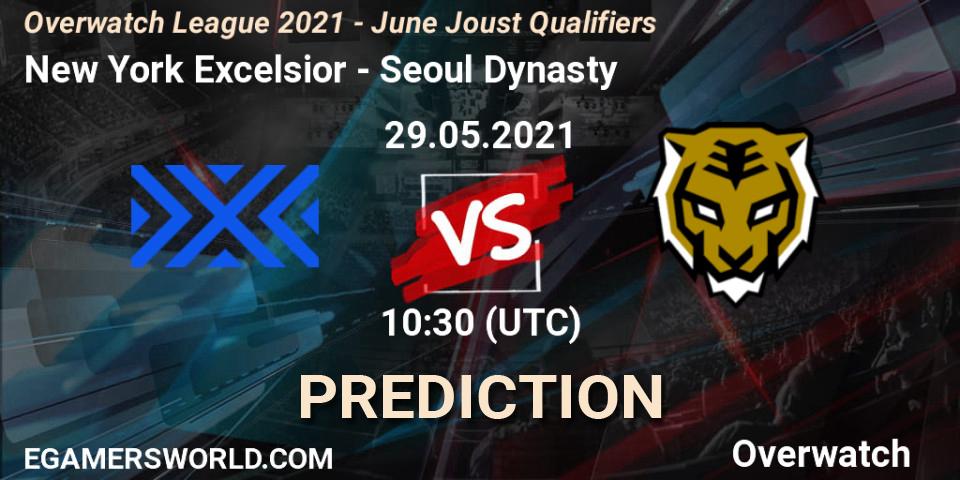 New York Excelsior - Seoul Dynasty: Maç tahminleri. 29.05.2021 at 10:30, Overwatch, Overwatch League 2021 - June Joust Qualifiers