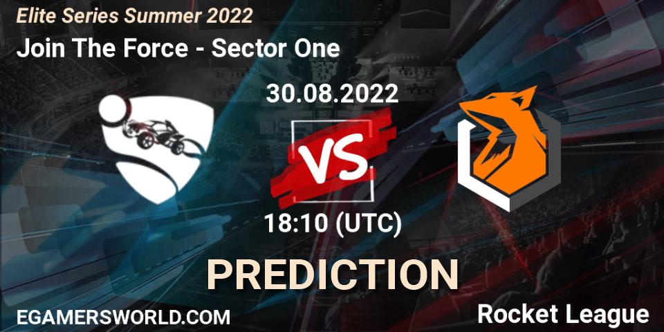 Join The Force - Sector One: Maç tahminleri. 30.08.22, Rocket League, Elite Series Summer 2022