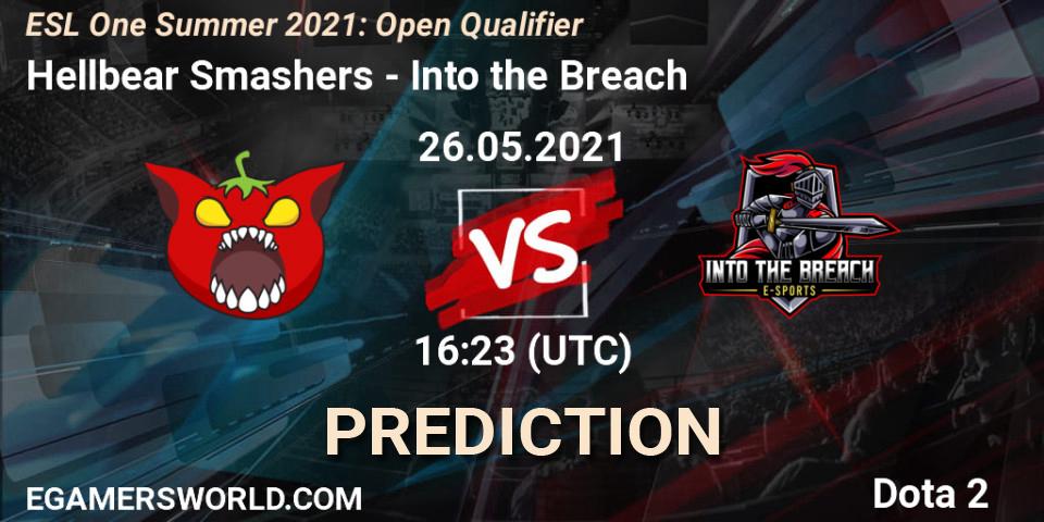 Hellbear Smashers - Into the Breach: Maç tahminleri. 26.05.2021 at 16:23, Dota 2, ESL One Summer 2021: Open Qualifier