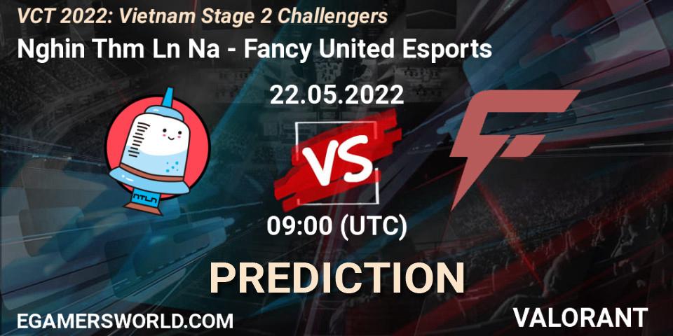 Nghiện Thêm Lần Nữa - Fancy United Esports: Maç tahminleri. 22.05.2022 at 09:00, VALORANT, VCT 2022: Vietnam Stage 2 Challengers