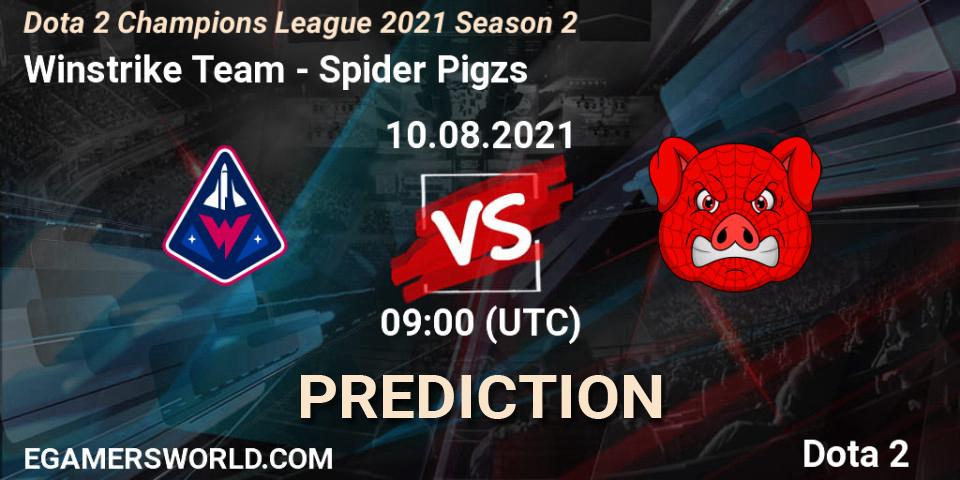 Winstrike Team - Spider Pigzs: Maç tahminleri. 10.08.2021 at 09:02, Dota 2, Dota 2 Champions League 2021 Season 2