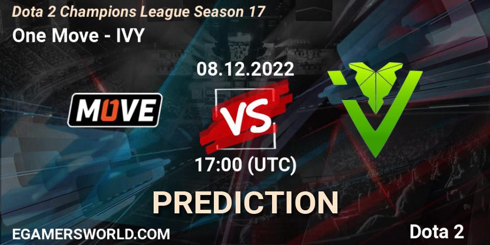 One Move - IVY: Maç tahminleri. 08.12.2022 at 17:02, Dota 2, Dota 2 Champions League Season 17
