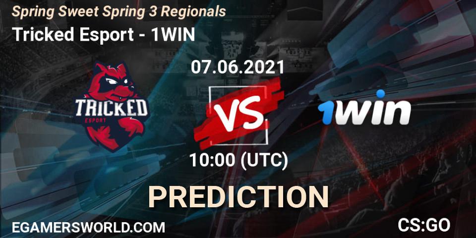 Tricked Esport - 1WIN: Maç tahminleri. 07.06.2021 at 10:00, Counter-Strike (CS2), Spring Sweet Spring 3 Regionals