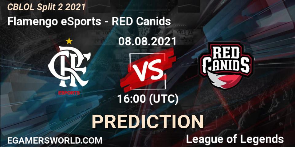 Flamengo eSports - RED Canids: Maç tahminleri. 08.08.2021 at 16:00, LoL, CBLOL Split 2 2021
