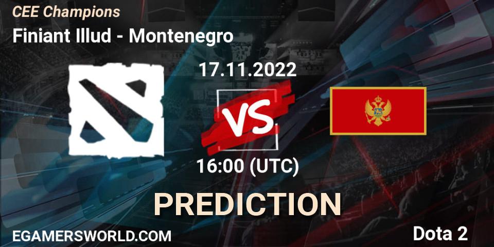 Finiant Illud - Montenegro: Maç tahminleri. 17.11.22, Dota 2, CEE Champions