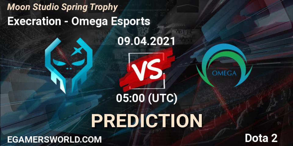 Execration - Omega Esports: Maç tahminleri. 09.04.2021 at 05:15, Dota 2, Moon Studio Spring Trophy