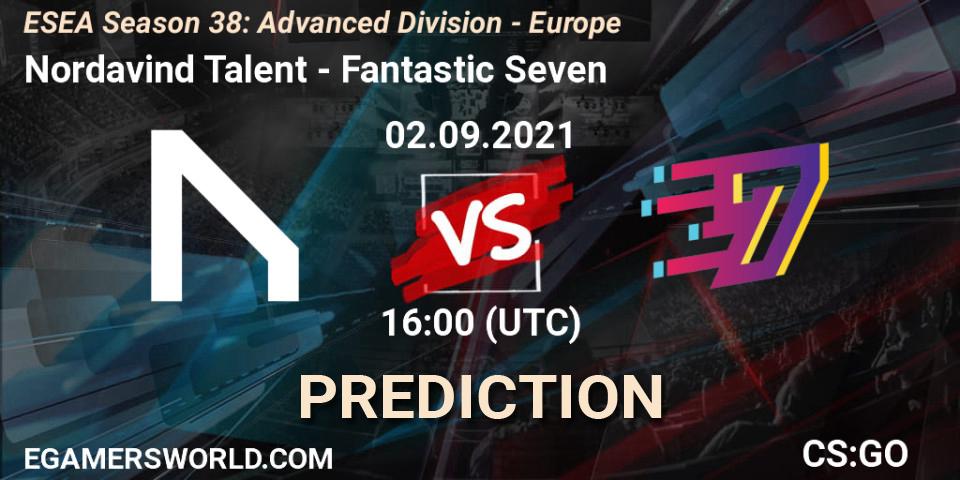 Nordavind Talent - Fantastic Seven: Maç tahminleri. 02.09.2021 at 16:00, Counter-Strike (CS2), ESEA Season 38: Advanced Division - Europe