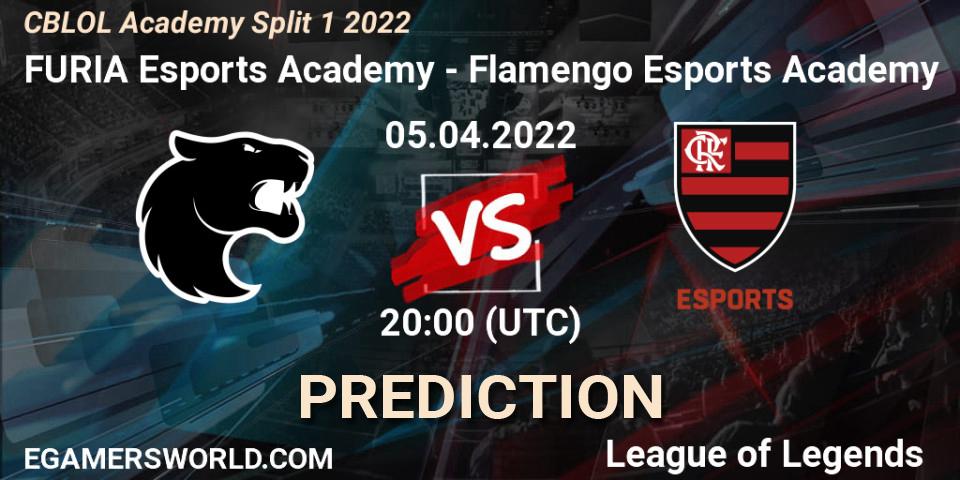 FURIA Esports Academy - Flamengo Esports Academy: Maç tahminleri. 05.04.2022 at 20:00, LoL, CBLOL Academy Split 1 2022