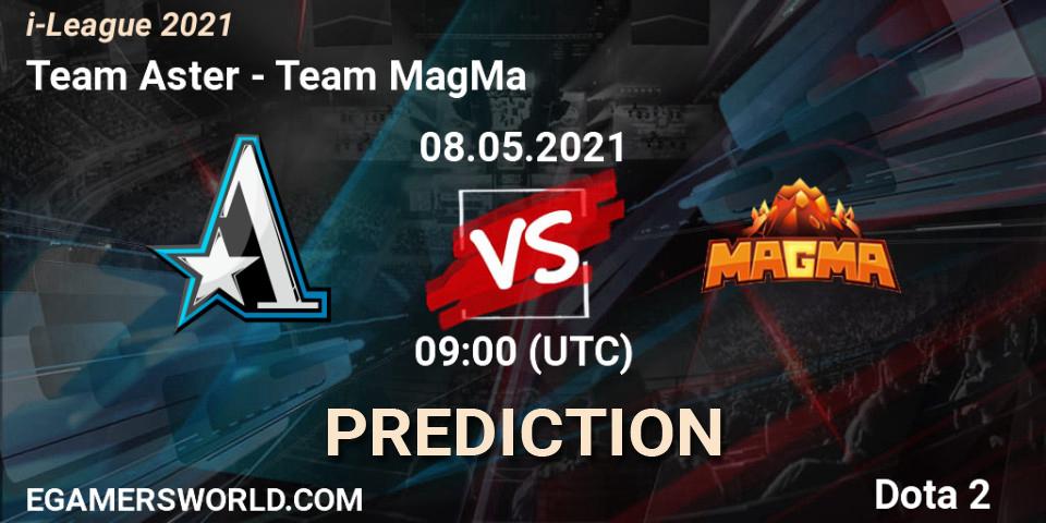Team Aster - Team MagMa: Maç tahminleri. 08.05.2021 at 08:05, Dota 2, i-League 2021 Season 1