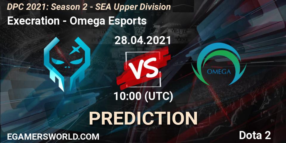 Execration - Omega Esports: Maç tahminleri. 28.04.2021 at 10:21, Dota 2, DPC 2021: Season 2 - SEA Upper Division