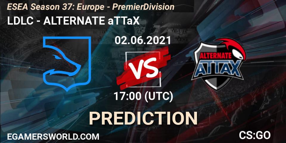 LDLC - ALTERNATE aTTaX: Maç tahminleri. 02.06.2021 at 17:00, Counter-Strike (CS2), ESEA Season 37: Europe - Premier Division