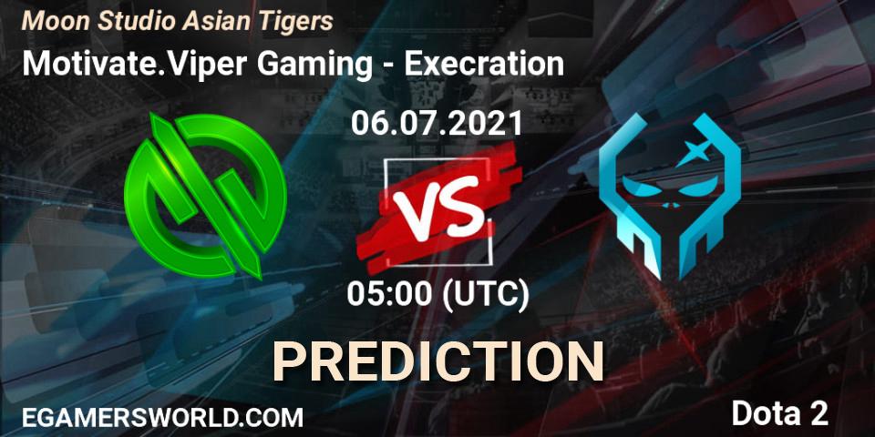 Motivate.Viper Gaming - Execration: Maç tahminleri. 06.07.2021 at 05:26, Dota 2, Moon Studio Asian Tigers