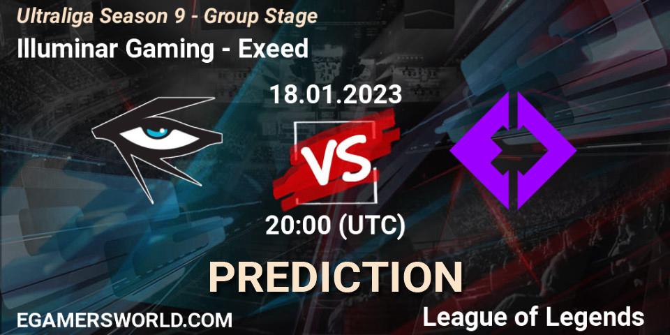 Illuminar Gaming - Exeed: Maç tahminleri. 18.01.2023 at 20:00, LoL, Ultraliga Season 9 - Group Stage