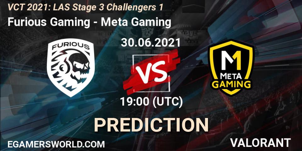 Furious Gaming - Meta Gaming: Maç tahminleri. 30.06.2021 at 19:00, VALORANT, VCT 2021: LAS Stage 3 Challengers 1
