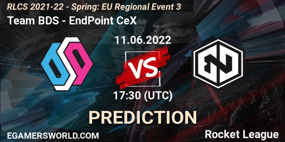 Team BDS - EndPoint CeX: Maç tahminleri. 11.06.2022 at 17:30, Rocket League, RLCS 2021-22 - Spring: EU Regional Event 3