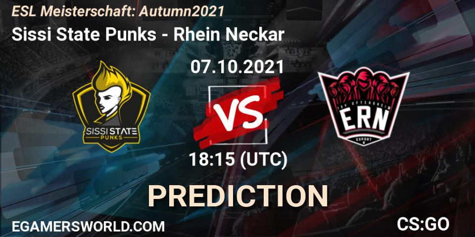 Sissi State Punks - Rhein Neckar: Maç tahminleri. 07.10.2021 at 18:15, Counter-Strike (CS2), ESL Meisterschaft: Autumn 2021