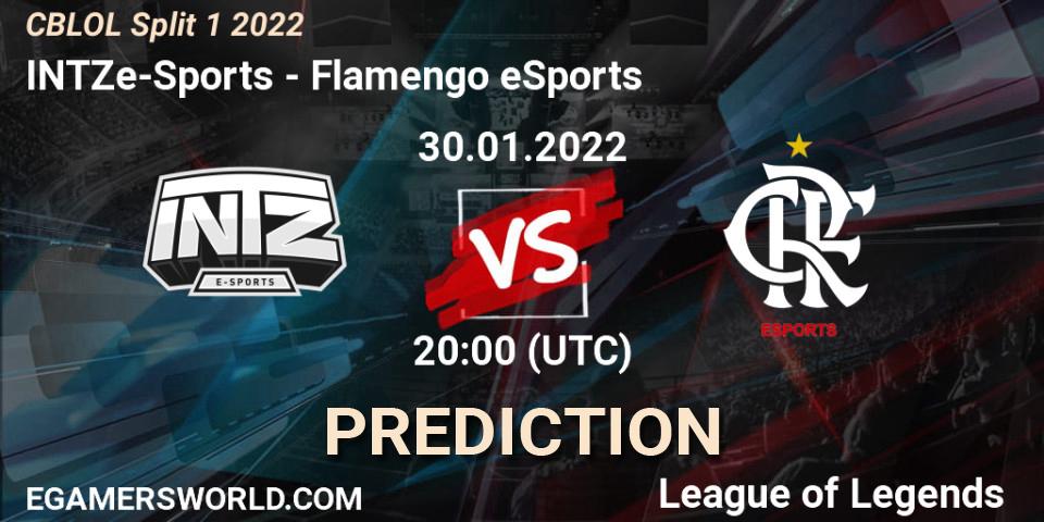 INTZ e-Sports - Flamengo eSports: Maç tahminleri. 30.01.2022 at 20:10, LoL, CBLOL Split 1 2022