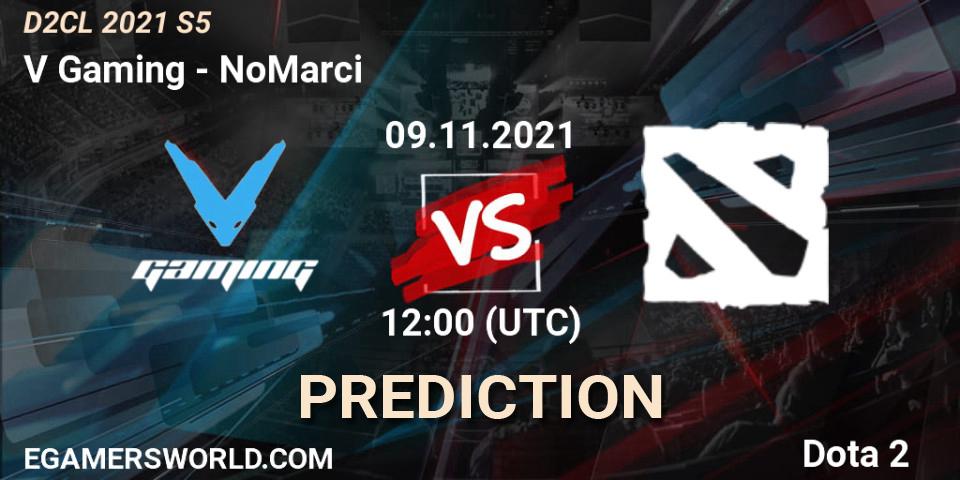 V Gaming - NoMarci: Maç tahminleri. 09.11.2021 at 12:28, Dota 2, Dota 2 Champions League 2021 Season 5