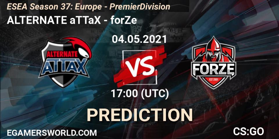 ALTERNATE aTTaX - forZe: Maç tahminleri. 16.06.2021 at 17:00, Counter-Strike (CS2), ESEA Season 37: Europe - Premier Division