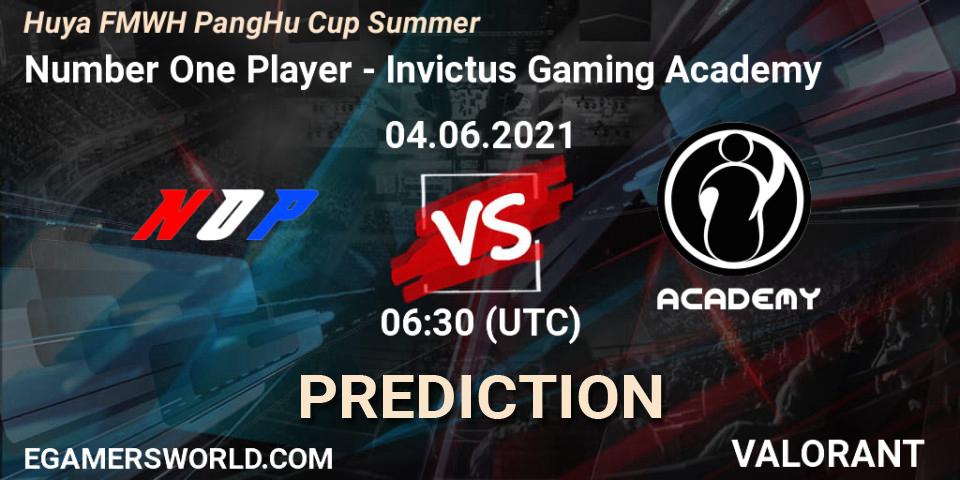 Number One Player - Invictus Gaming Academy: Maç tahminleri. 04.06.2021 at 06:30, VALORANT, Huya FMWH PangHu Cup Summer
