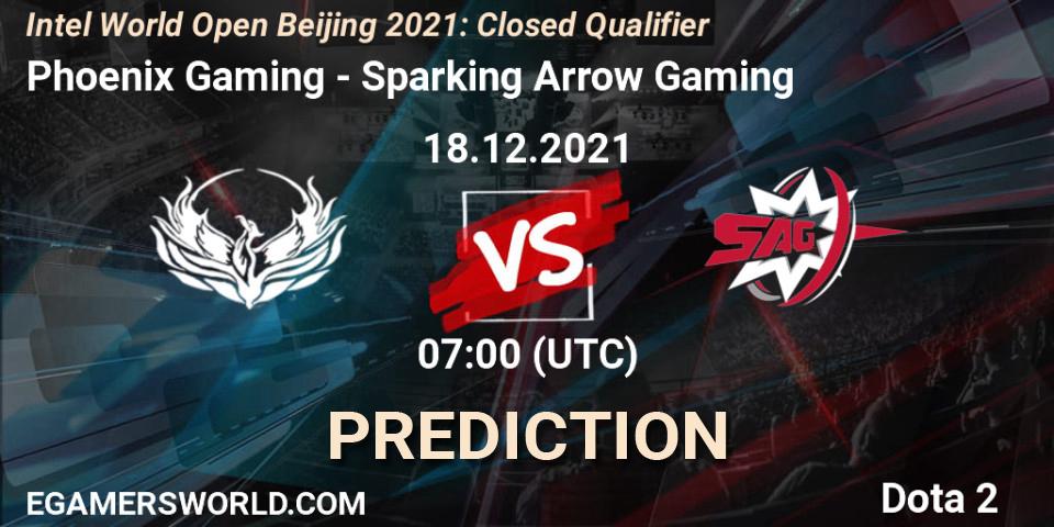 Phoenix Gaming - Sparking Arrow Gaming: Maç tahminleri. 18.12.2021 at 07:01, Dota 2, Intel World Open Beijing: Closed Qualifier