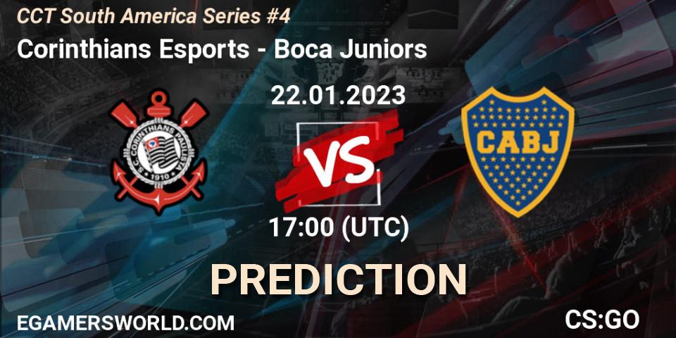 Corinthians Esports - Boca Juniors: Maç tahminleri. 22.01.2023 at 17:00, Counter-Strike (CS2), CCT South America Series #4
