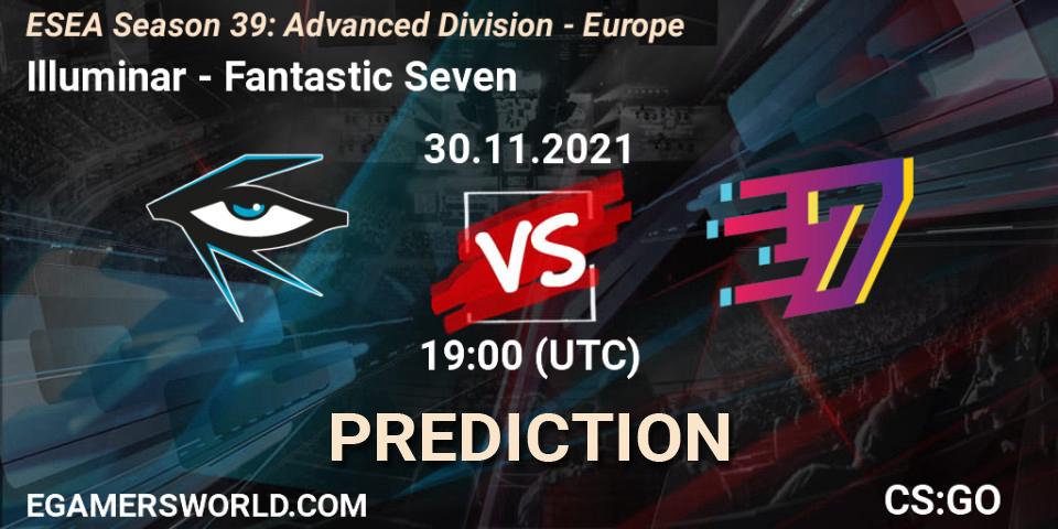 Illuminar - Fantastic Seven: Maç tahminleri. 30.11.2021 at 19:00, Counter-Strike (CS2), ESEA Season 39: Advanced Division - Europe