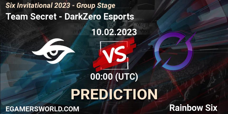 Team Secret - DarkZero Esports: Maç tahminleri. 10.02.2023 at 00:15, Rainbow Six, Six Invitational 2023 - Group Stage