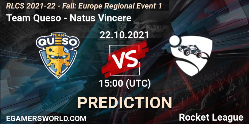 Team Queso - Natus Vincere: Maç tahminleri. 22.10.2021 at 15:00, Rocket League, RLCS 2021-22 - Fall: Europe Regional Event 1