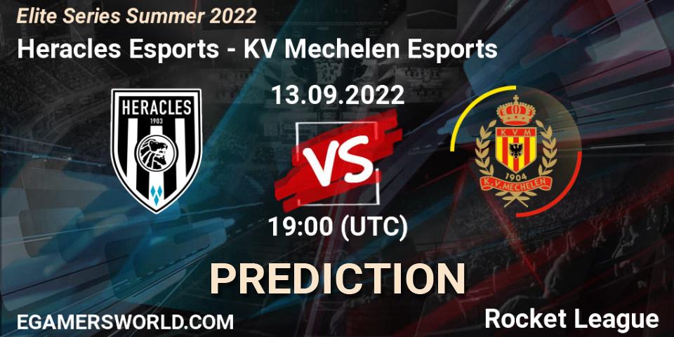 Heracles Esports - KV Mechelen Esports: Maç tahminleri. 13.09.2022 at 17:20, Rocket League, Elite Series Summer 2022