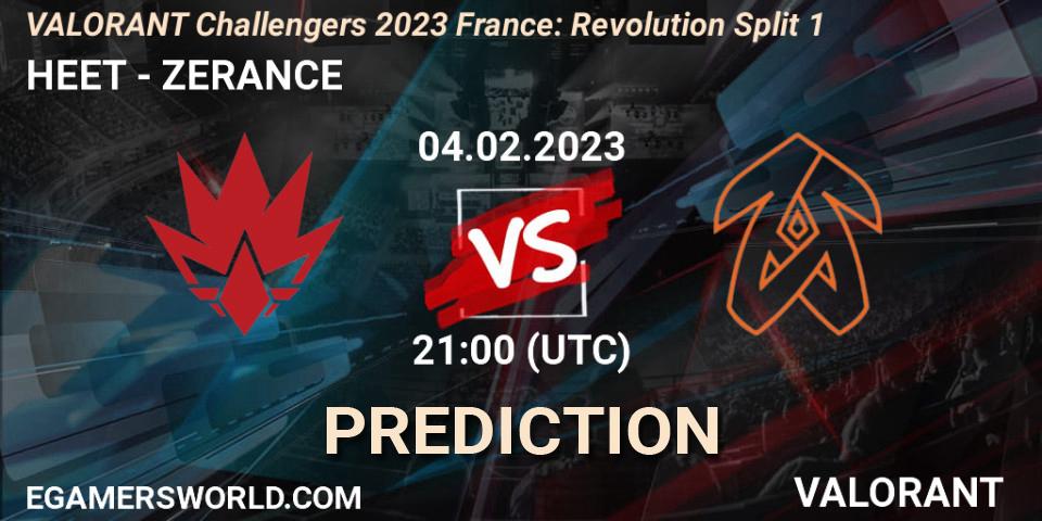 HEET - ZERANCE: Maç tahminleri. 04.02.23, VALORANT, VALORANT Challengers 2023 France: Revolution Split 1