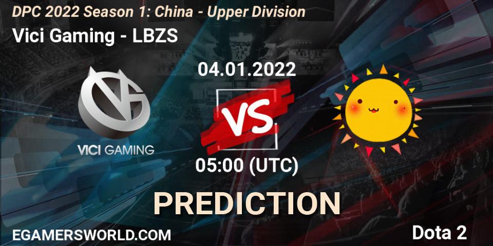 Vici Gaming - LBZS: Maç tahminleri. 04.01.2022 at 04:57, Dota 2, DPC 2022 Season 1: China - Upper Division