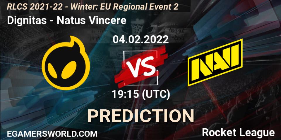 Dignitas - Natus Vincere: Maç tahminleri. 04.02.2022 at 19:15, Rocket League, RLCS 2021-22 - Winter: EU Regional Event 2