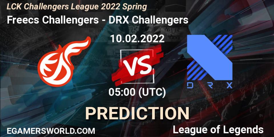 Freecs Challengers - DRX Challengers: Maç tahminleri. 10.02.2022 at 05:00, LoL, LCK Challengers League 2022 Spring