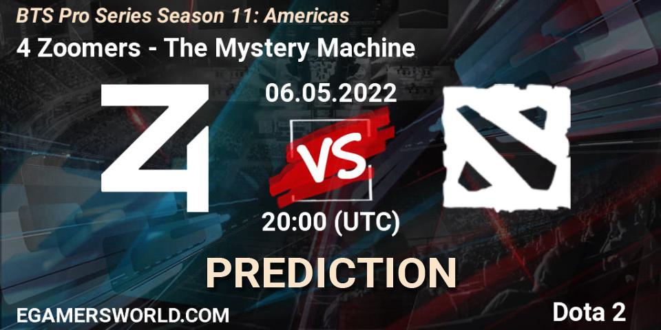 Nouns - The Mystery Machine: Maç tahminleri. 06.05.2022 at 20:00, Dota 2, BTS Pro Series Season 11: Americas