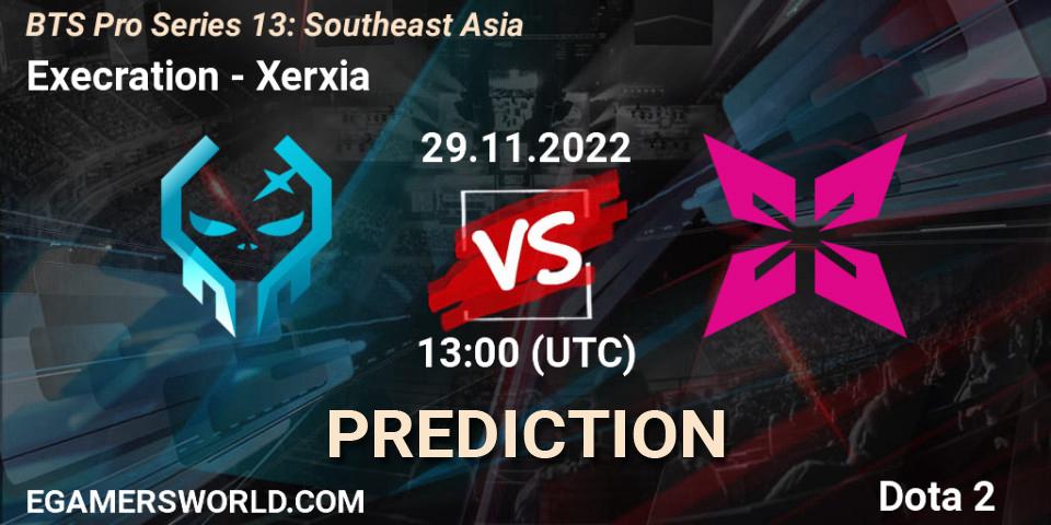 Execration - Xerxia: Maç tahminleri. 29.11.22, Dota 2, BTS Pro Series 13: Southeast Asia