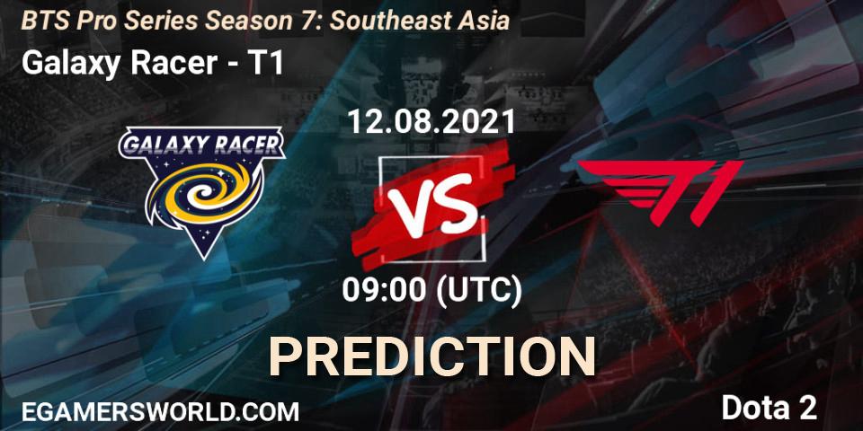 Galaxy Racer - T1: Maç tahminleri. 12.08.2021 at 09:23, Dota 2, BTS Pro Series Season 7: Southeast Asia